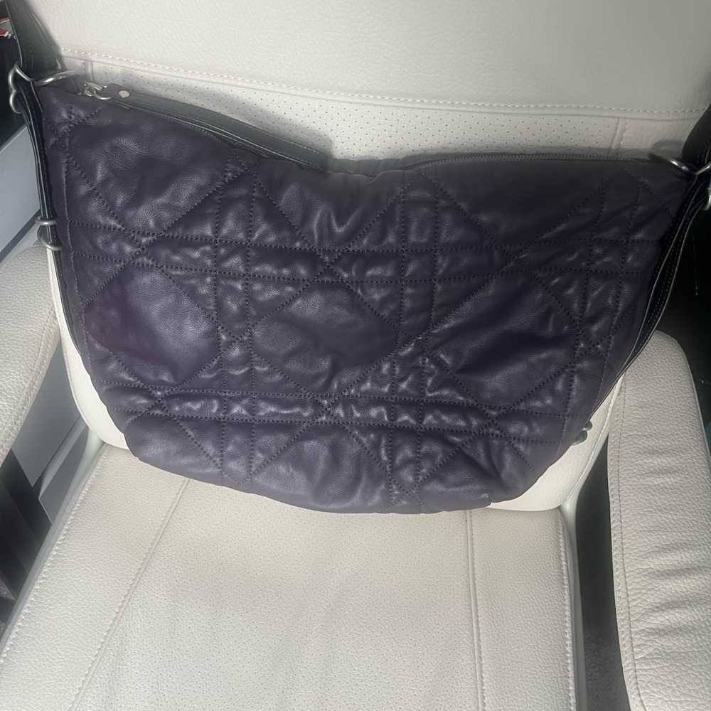 RELIST - Rough & Tumble purple Pashi quilted medium duffel - Picture 4 of 9